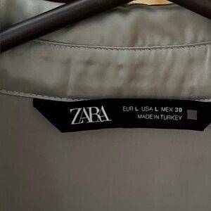 Zara Light Gray Outerwear
